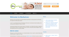Desktop Screenshot of bioautism.org